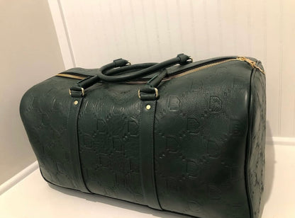 'Double Bandit' Leather Duffels